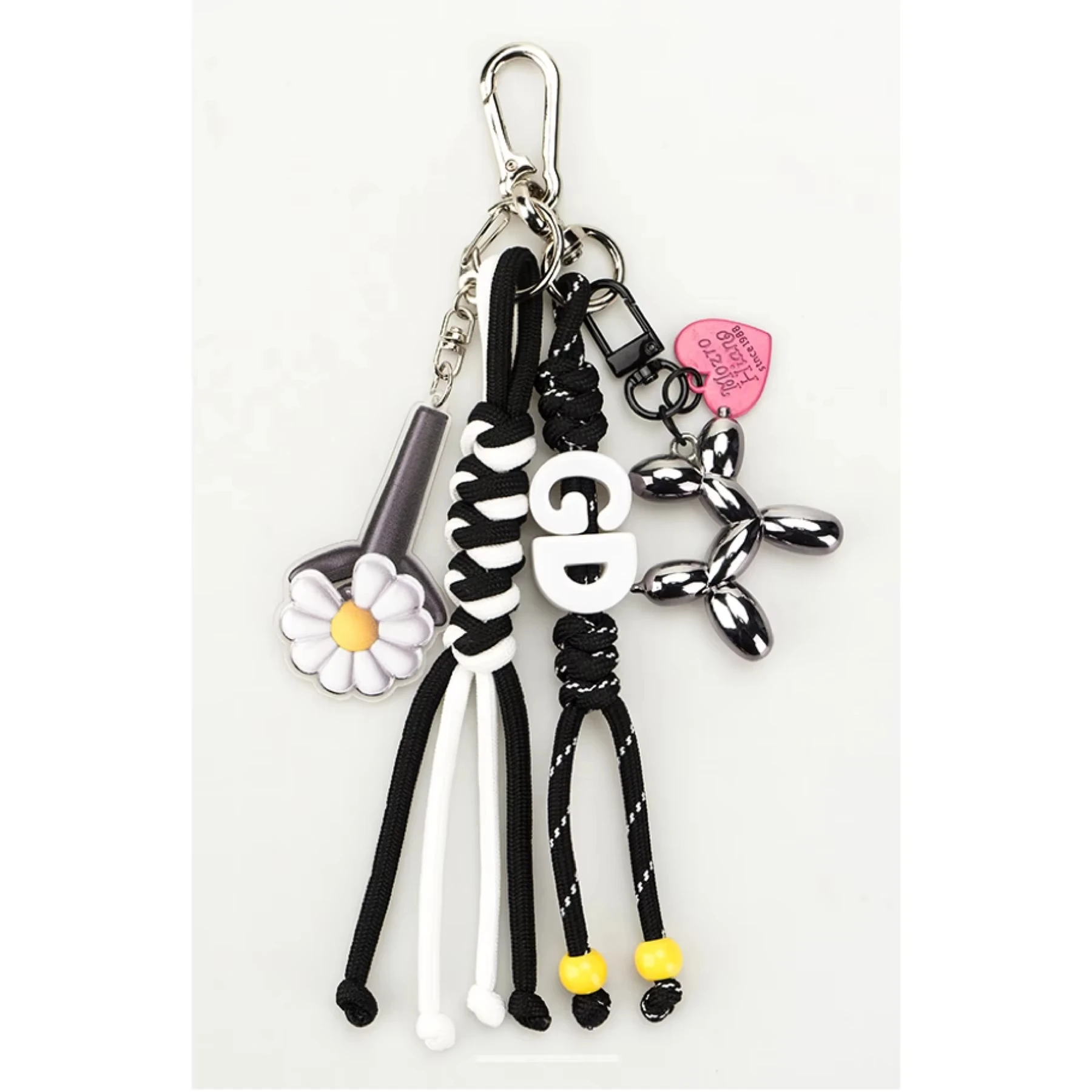 Kpop المعبود GD ديزي حبل المنسوجة المفاتيح GD الحفل دعم قلادة الديكور على ظهره قلادة VIP المشجعين جمع هدية