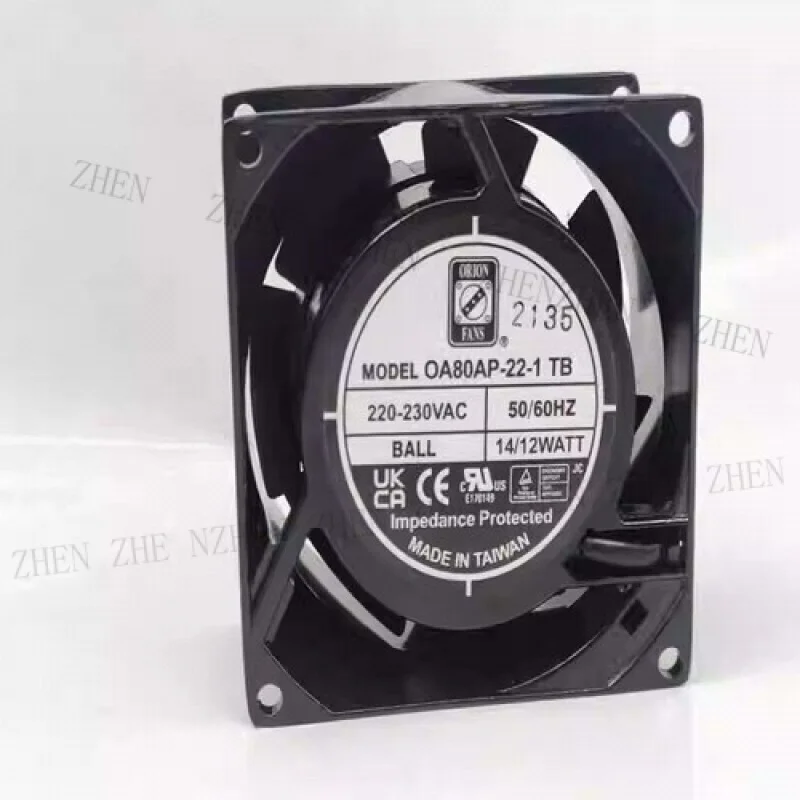 Y FOR  ORION FANS OA80AP-22-1TB 220-230VAC 8038 8CM Cooling Fan