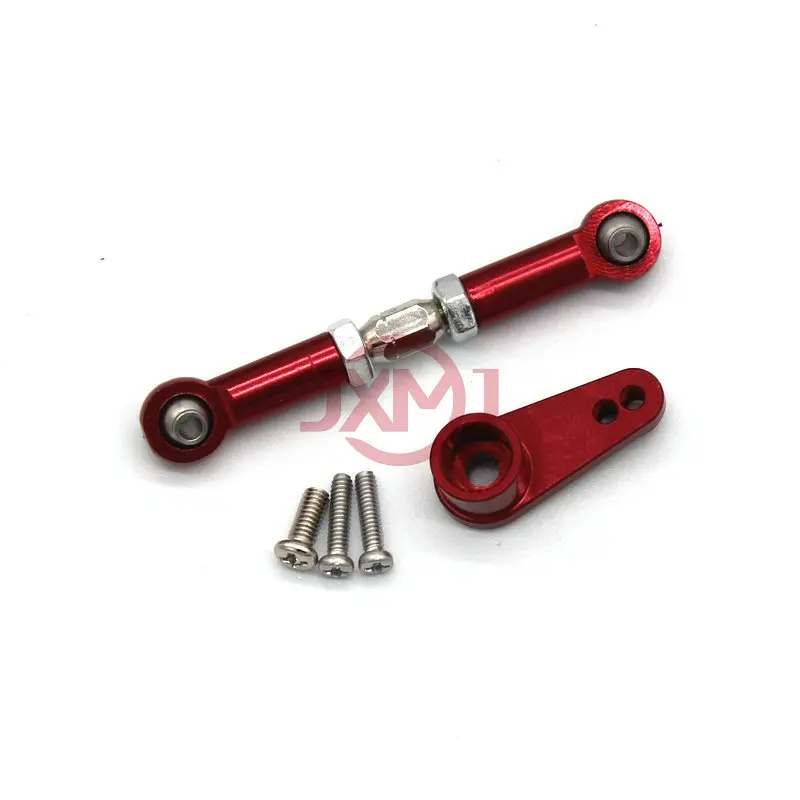 SCY 16101 16102 16103 16104 16106 16201 RC 1/16 metal upgrade parts for remote control vehicle steering gear arm tie rod parts