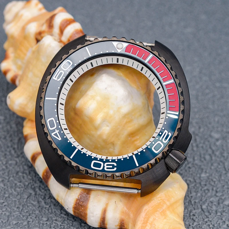 Seiko เคสใสด้านหลังพอดีกับ skx 6105 6309 NH36 NH35หอยเป๋าฮื้อเต่าญี่ปุ่นเปลี่ยนอะไหล่นาฬิกาเคลื่อนไหวอัตโนมัติ