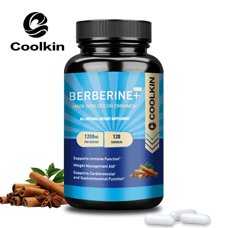 Berberine with Ceylon Cinnamon Capsule - Antioxidant, Immune System, Cardiovascular & Gastrointestinal Function