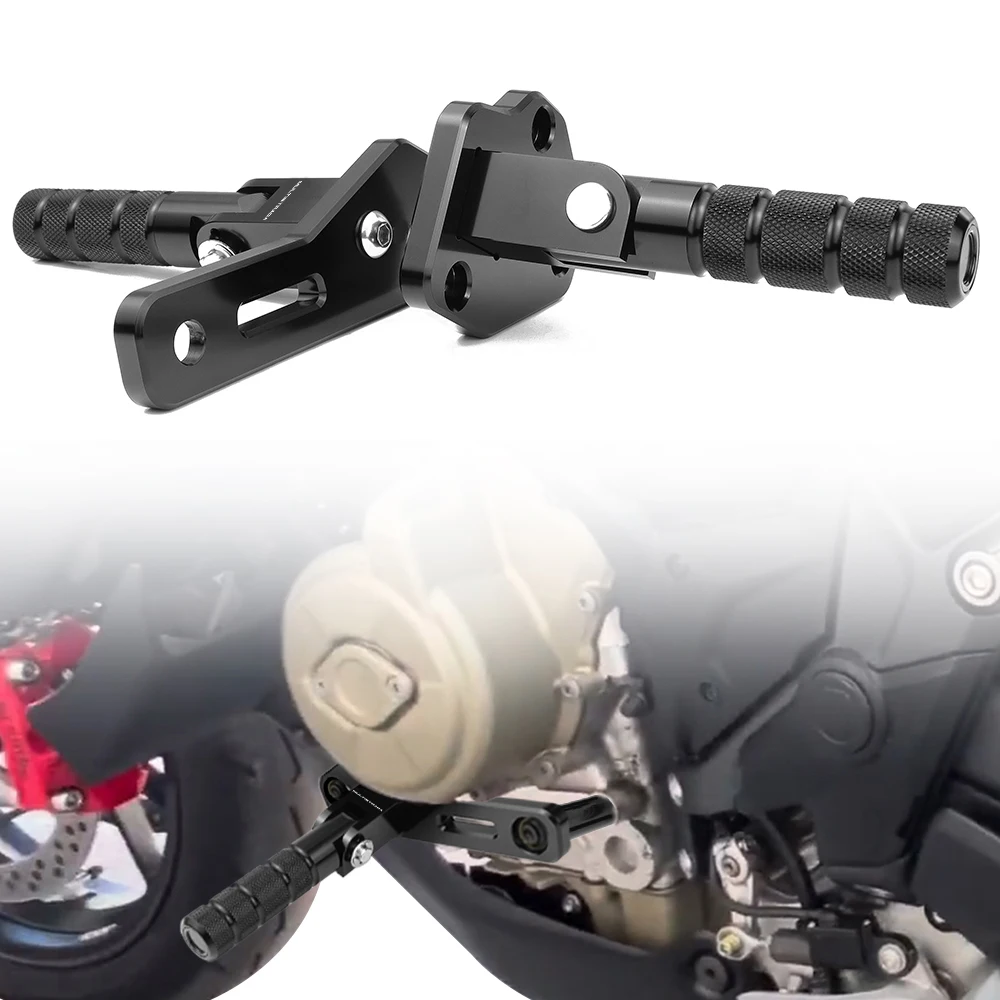 

Motorcycle Rider Foot Pegs For Ducati Multistrada V4 V4S V4 RS V4 Pikes Peak V4 Rallly Foldable Footrest Kit Highway Peg Mounts
