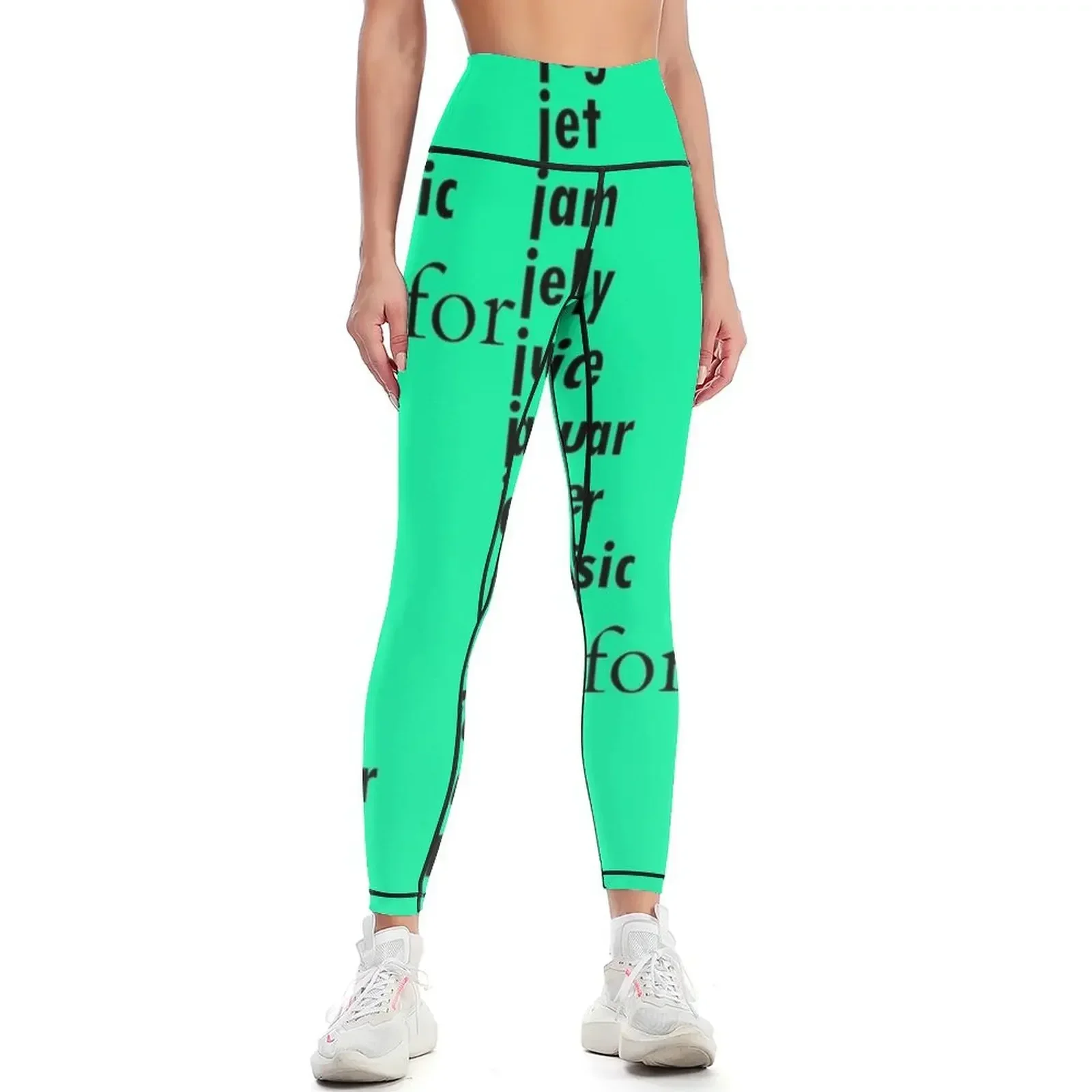 

The j is for jug: Alphabet a-z Words -Alphabet Words Leggings sports shirts gym Pants sport Legging sexy woman Womens Leggings