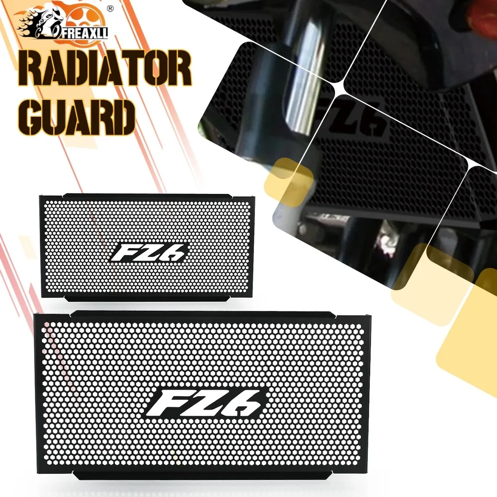 

Подходит для Yamaha FZ6 FAZER FZ 6 FAZER 2004-2006, решетка радиатора мотоцикла, защитная крышка, аксессуары 2006 2005 2004