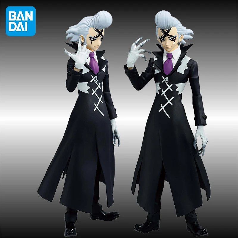 

In stock Original Bandai Dr.STONE FIGURE of STONE WORLD Dr.Geno Anime figure Model Toy collectibles Ornaments Birthday Gift