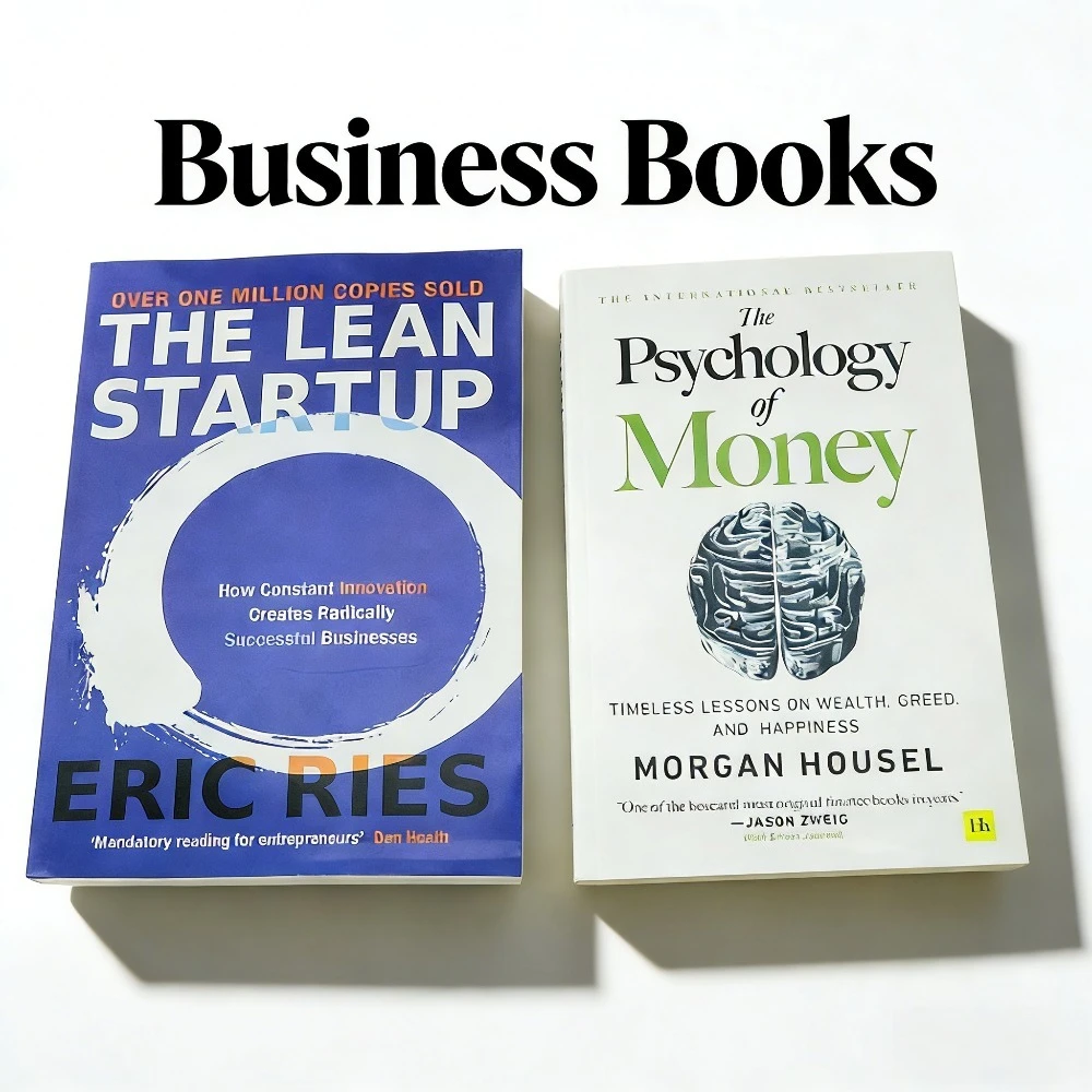 

Начинающий запуск: постоянная инновация для успешных делов | Психология денег: вневременные уроки богатства для предпринимателей