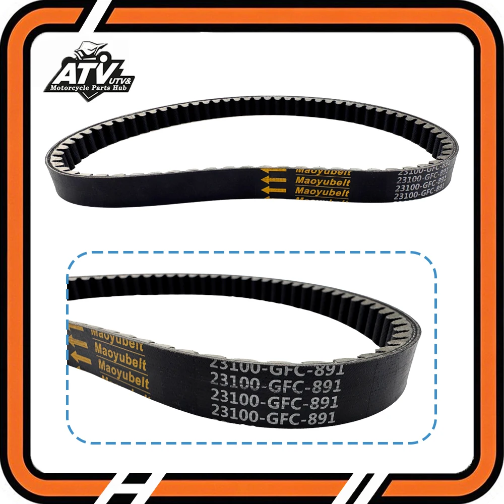 

23100-GFC-891 Ремень привода мотоцикла из кевларового материала для HONDA DIO50 SDH50 UZ50 GFC50 NCH50 Metropolitan DIO AF62 AF68 GFC