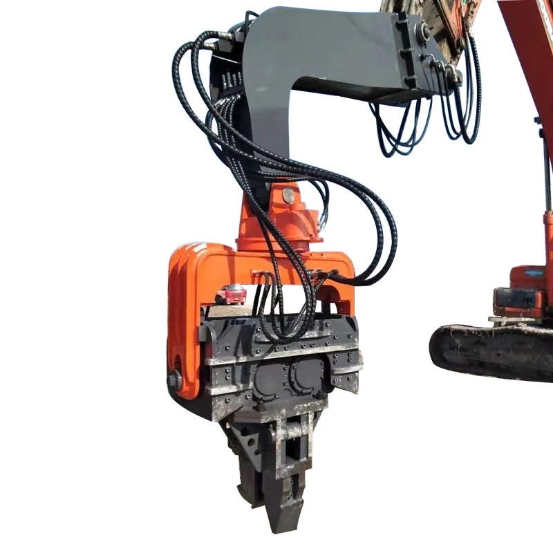 SK300 Excavator Electric Vibro Hammer/pile Driver Equipment for 9m Piles