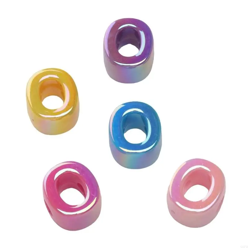   Acrylic Letter Beads With Big Holes For Kids Craft And Handmade Accessories