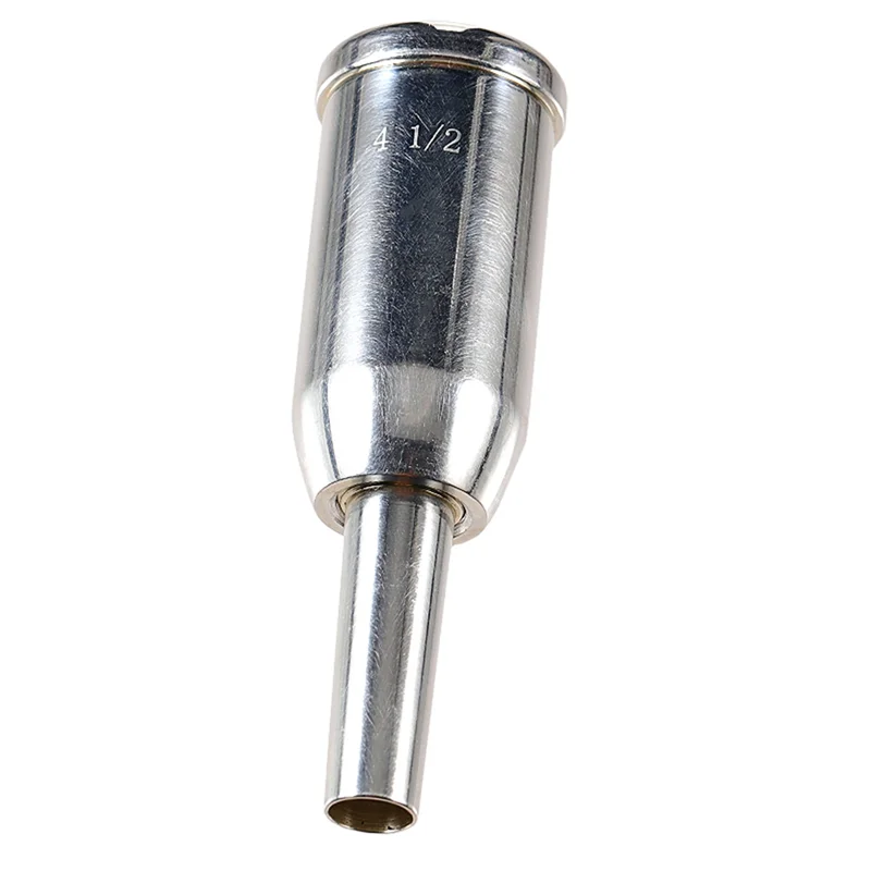 

A99I-Water Injection 4-1/2" Trumpet Mouthpiece Copper Silvering Universal Instrument Accessory