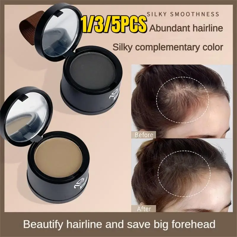 Hairline Repair Filling Powder With Puff Sevich Fluffy Thin Powder Pang Line Shadow Powder Forehead Hair Makeup Concealer