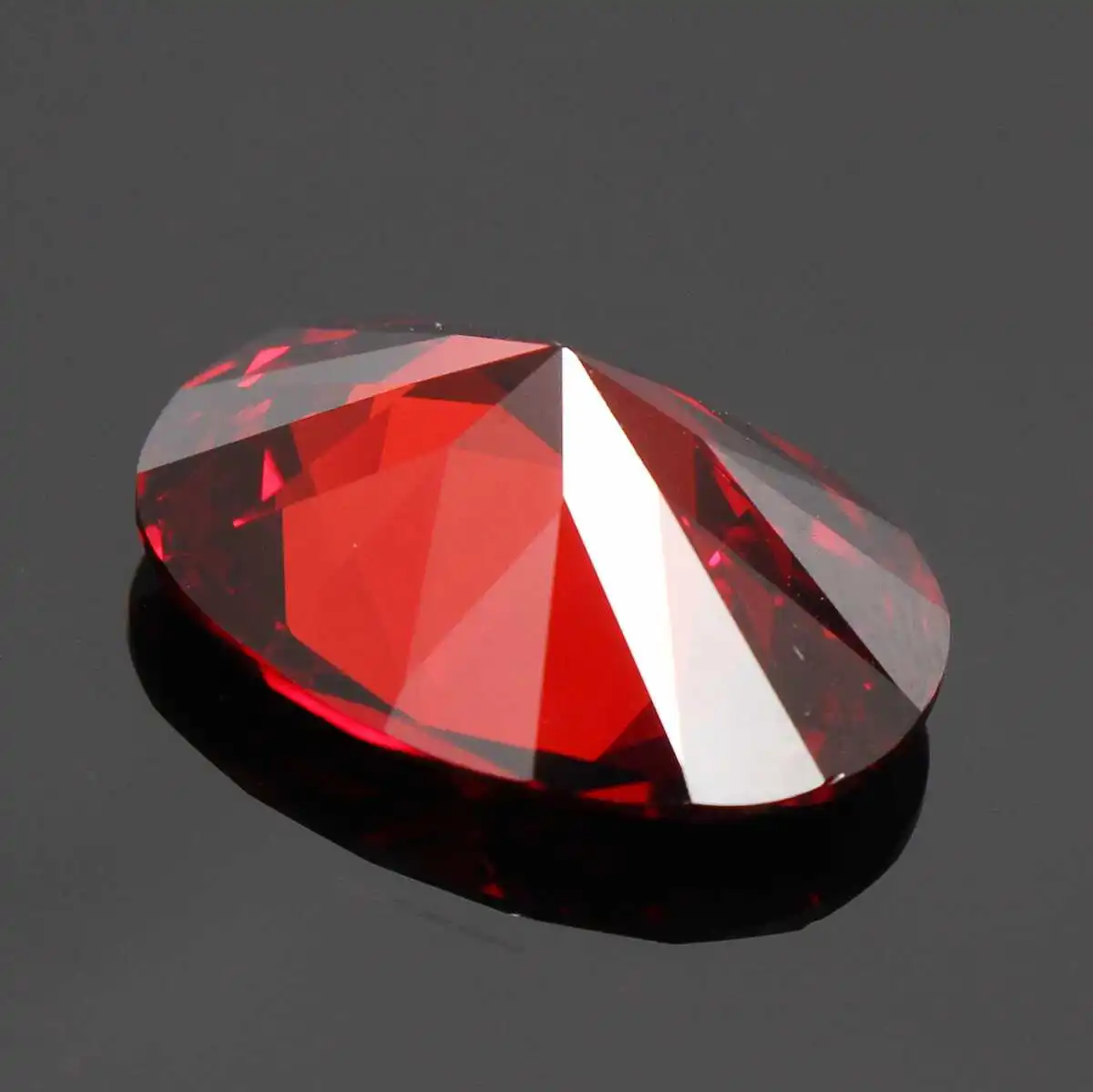 13X18MM 19.89CT for DIY Rings Necklaces Bracelets Crafts Oval Shape Cut Red Ruby Loose Gemstone Gem Stone