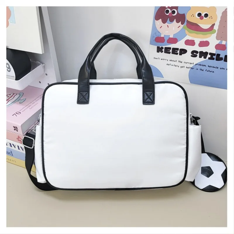 Ita Bag 2024 New JK Uniform Handbags for Girls Fashion Popular Transparent Crossbody Bag Cartoon Trendy PU Shoulder Bag Teenage