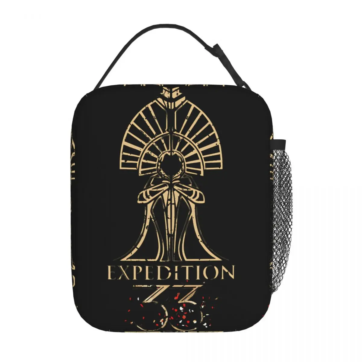 Video Game Clair Obscur Expedition 33 Lunch Bags Cooler Bag Reusable Leakproof Tote Lunch Box Food Storage Bags Beach Picnic