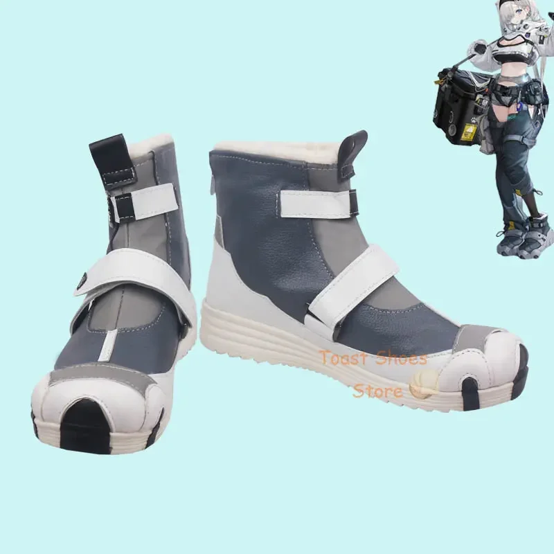 Game Arknights Aurora Cosplay Boots Comic Anime Game for Con Halloween Cosplay Costume Prop Shoes