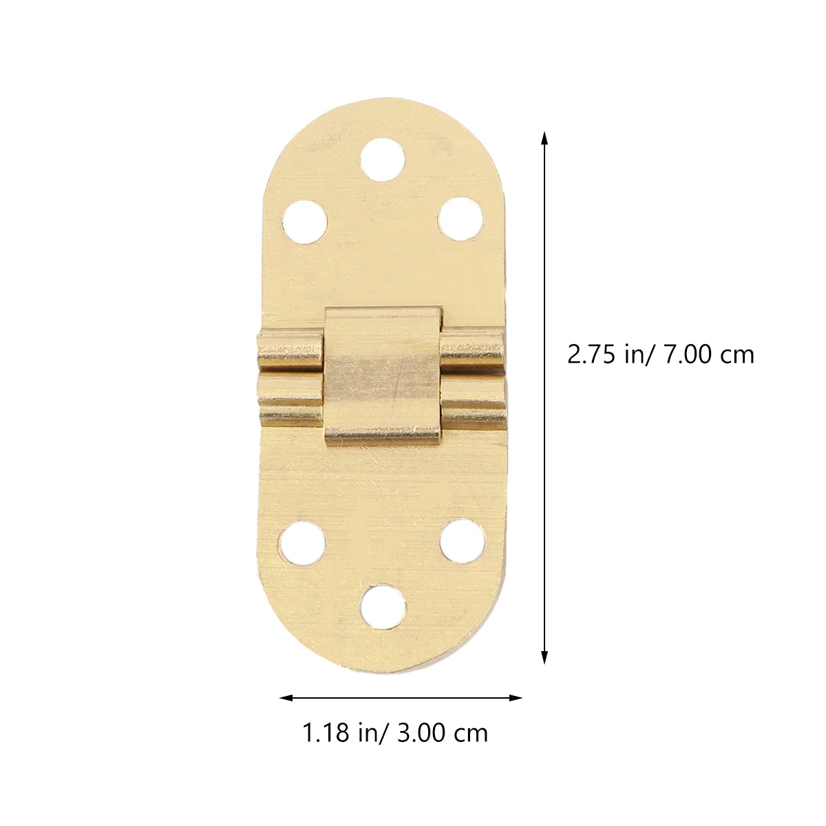 Model Making Hinges Cabinet Brass Dining Table Door Wear-resistant Anti-corrosion