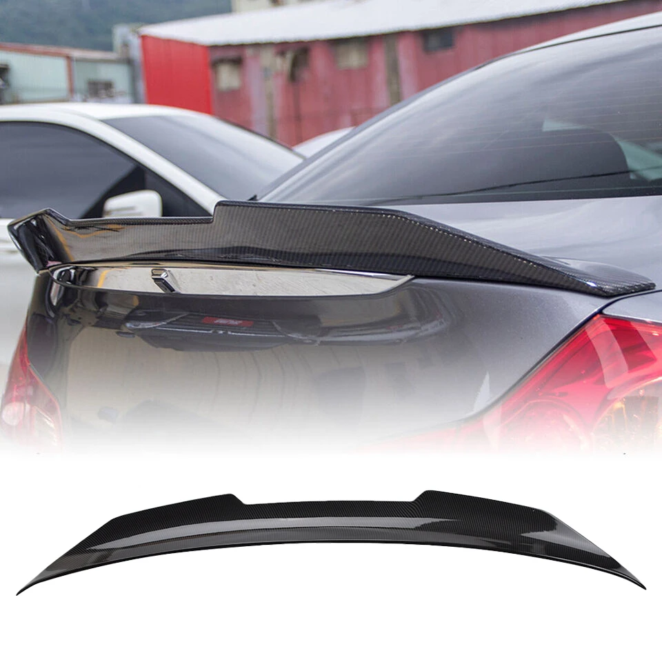 

Duckbill Trunk Spoiler PSM Wing Carbon Look For Infiniti G25 G37 4 Door Sedan