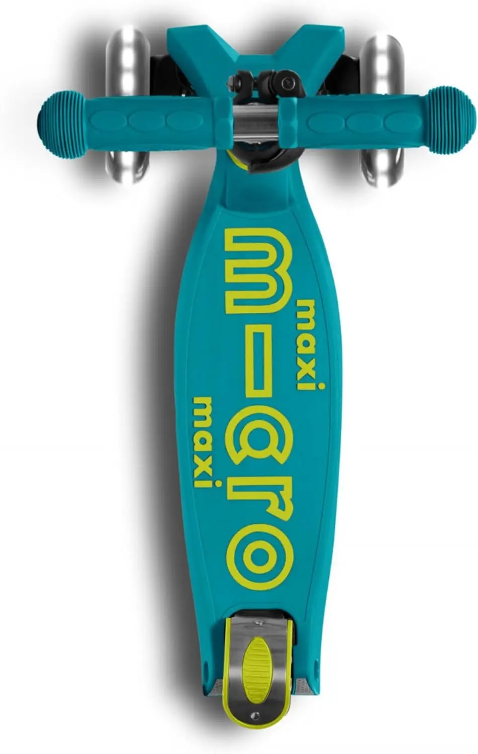 Kickboard - Maxi Deluxe LED plegable - Scooter de tres ruedas, lejanos a direcciones, plegable para llevar de diseño suizo para niños con movimiento-A