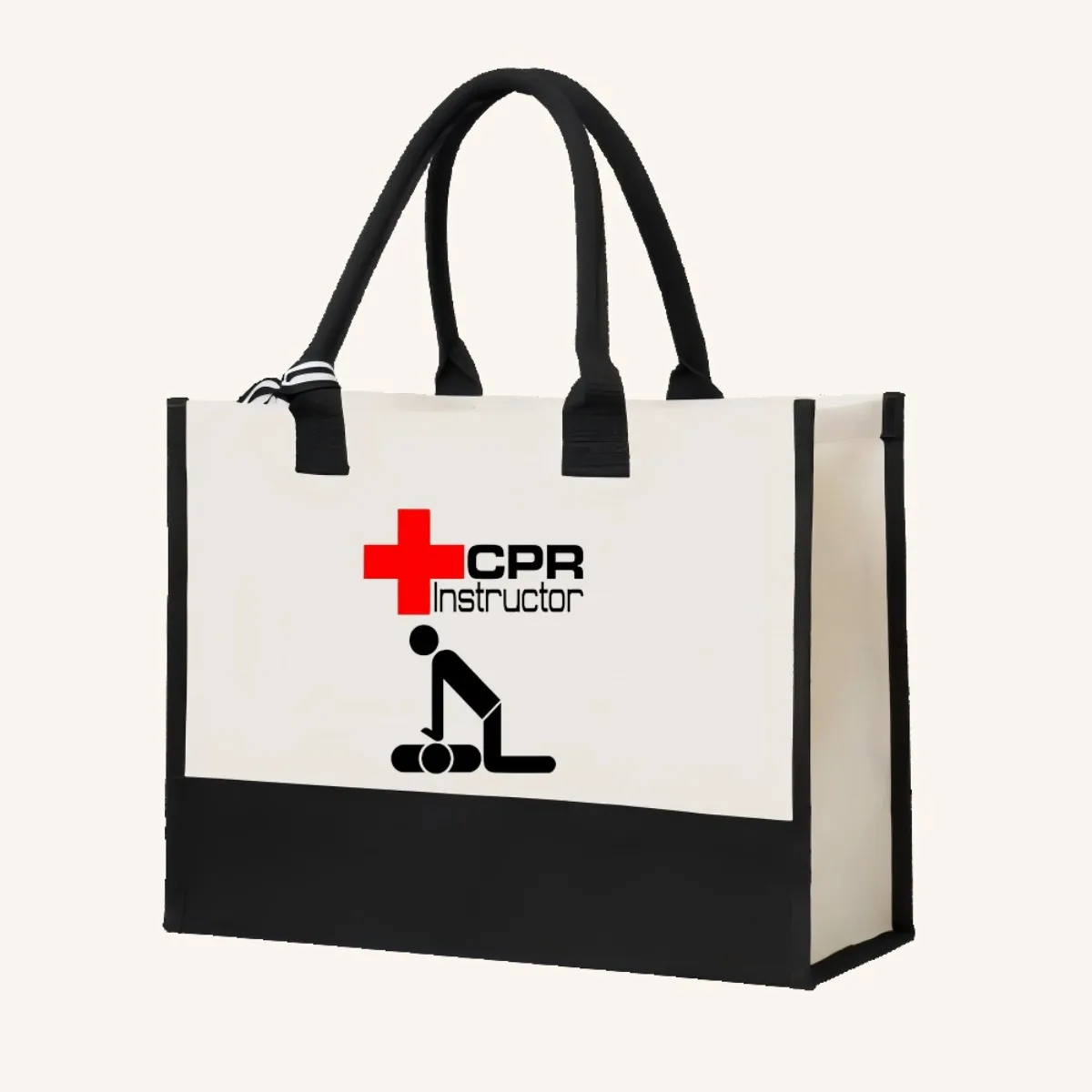 CPR مدرب 2026 جديد وصول موضة عملية واسعة قابلة لإعادة الاستخدام حمل حقيبة نمط طباعة 2 لهجة الثقيلة حقيبة كتف كبيرة