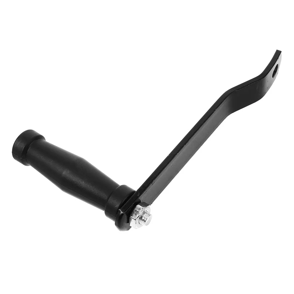 Iron Hand Winch Handle for Boat Trailer and Car Trailer Ergonomic Design Heavy Duty Crank Handle for Towing Lifting Marine Winch