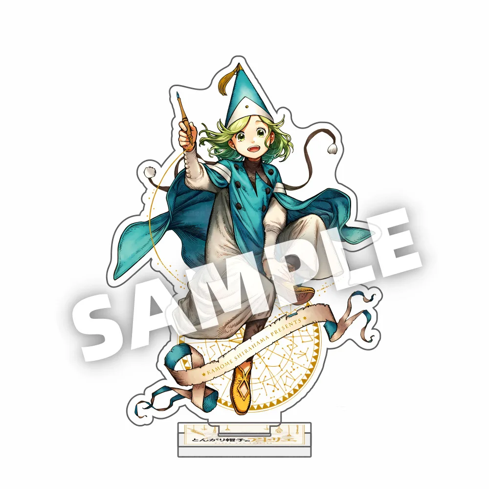 Witch Hat Atelier Agott Tetia Richeh Coco Qifrey Acrylic Figure Display Cartoon Stand Model Plate Ornaments Accessories Keychain view 2