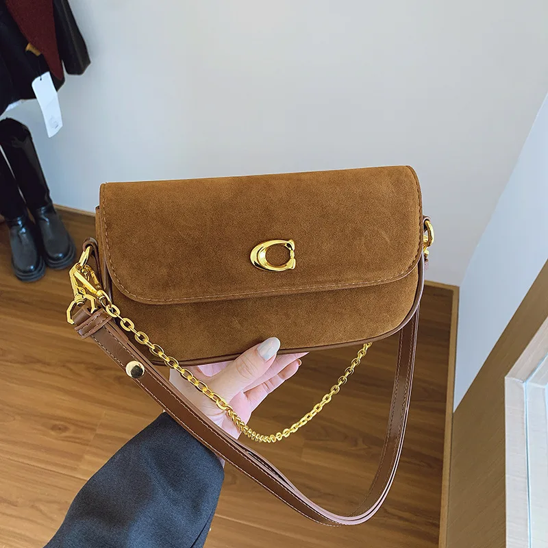 2025 Hot-Selling! Women’s Retro Underarm Bag - Premium Chain Small Square, Portable Versatile Messenger Shoulder