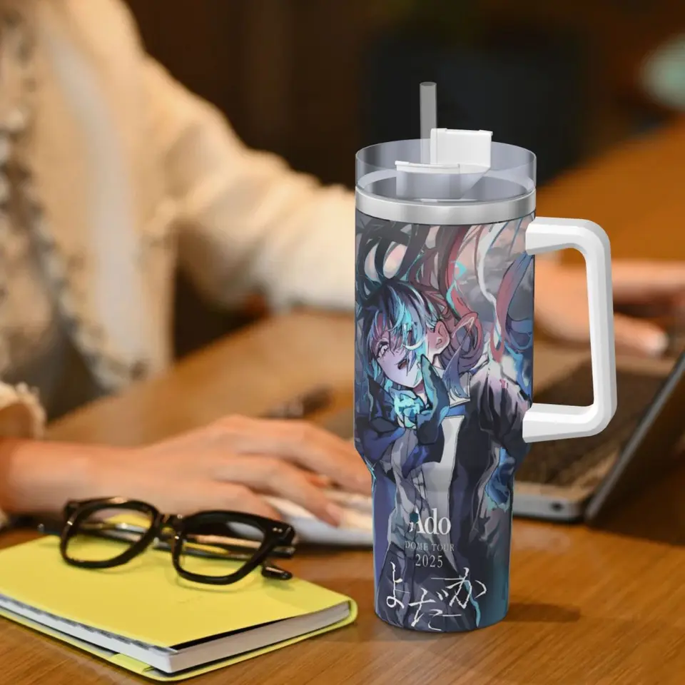 Ado WORLD TOUR 2025 Hibana Tumbler Cold Drink Water Bottle