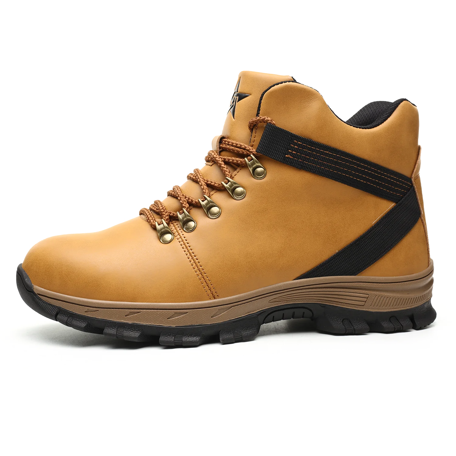 Zapatos de seguridad para hombre, botas protectoras, antigolpes, antipuñaladas, zapatillas de trabajo, zapatos con punta de acero, botas de trabajo indestructibles