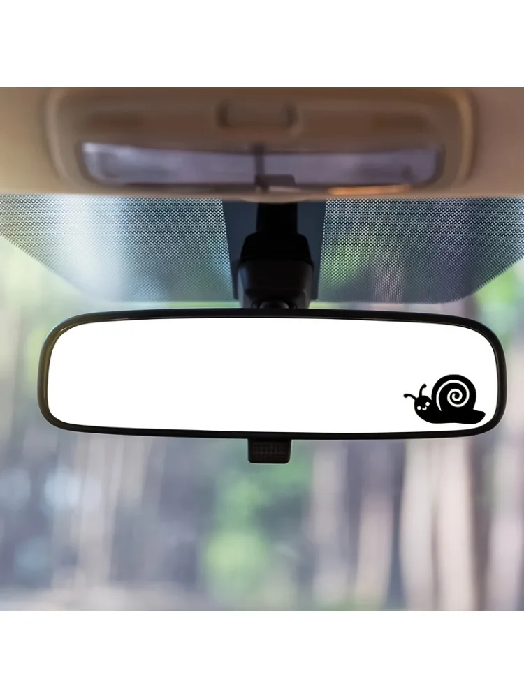 AliExpress NONE 4PCS/SET  Cute Snail Waterproof Vinyl Sticker For Car Rearview Mirror Window Bumper Decal