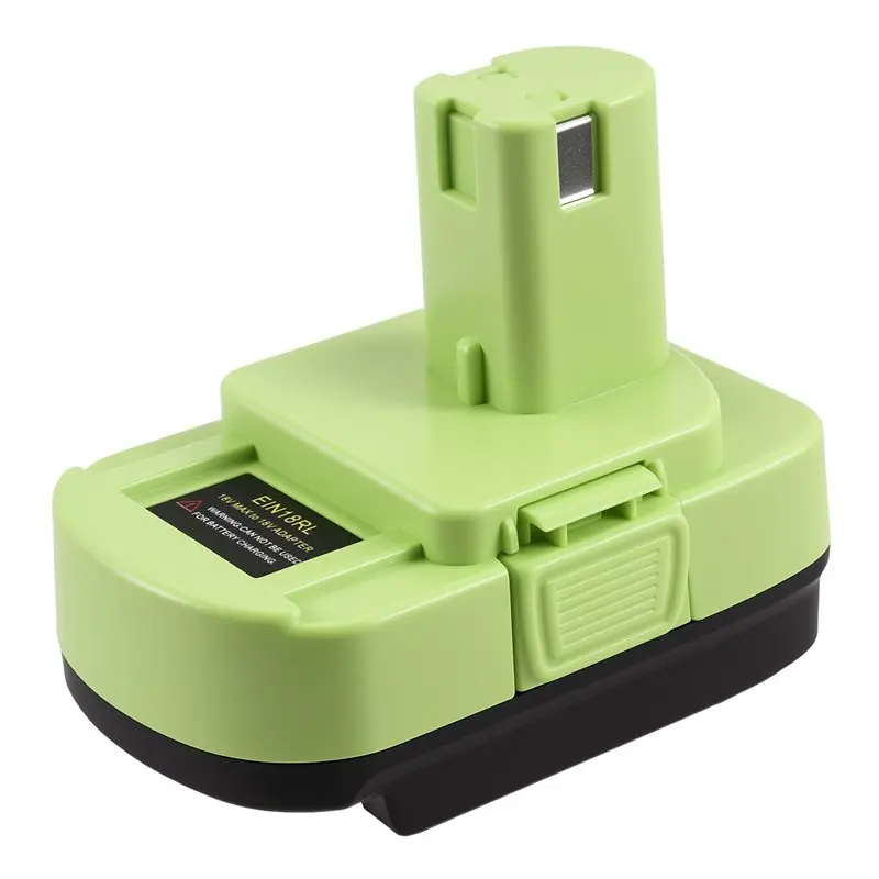 

New For Ryobi 18V Battery Compatible EIN18RL Battery Adapter Converter For 18V Lithium Batteries Cordless Power Tool Dri