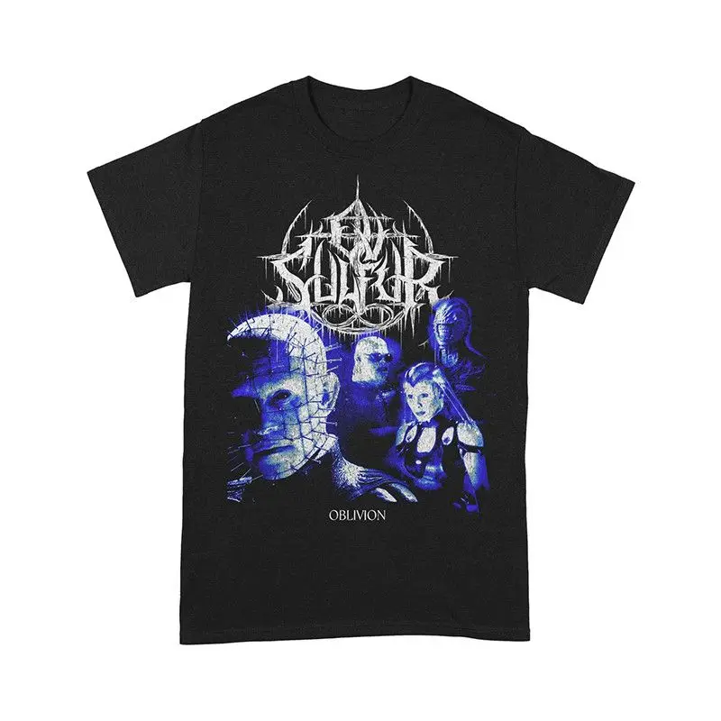 

Ov Sulfur Band Black Gold Dark Rock Series American Trend Brand Cool Music Men's and Women's Cotton Short Sleeve T-Shirt