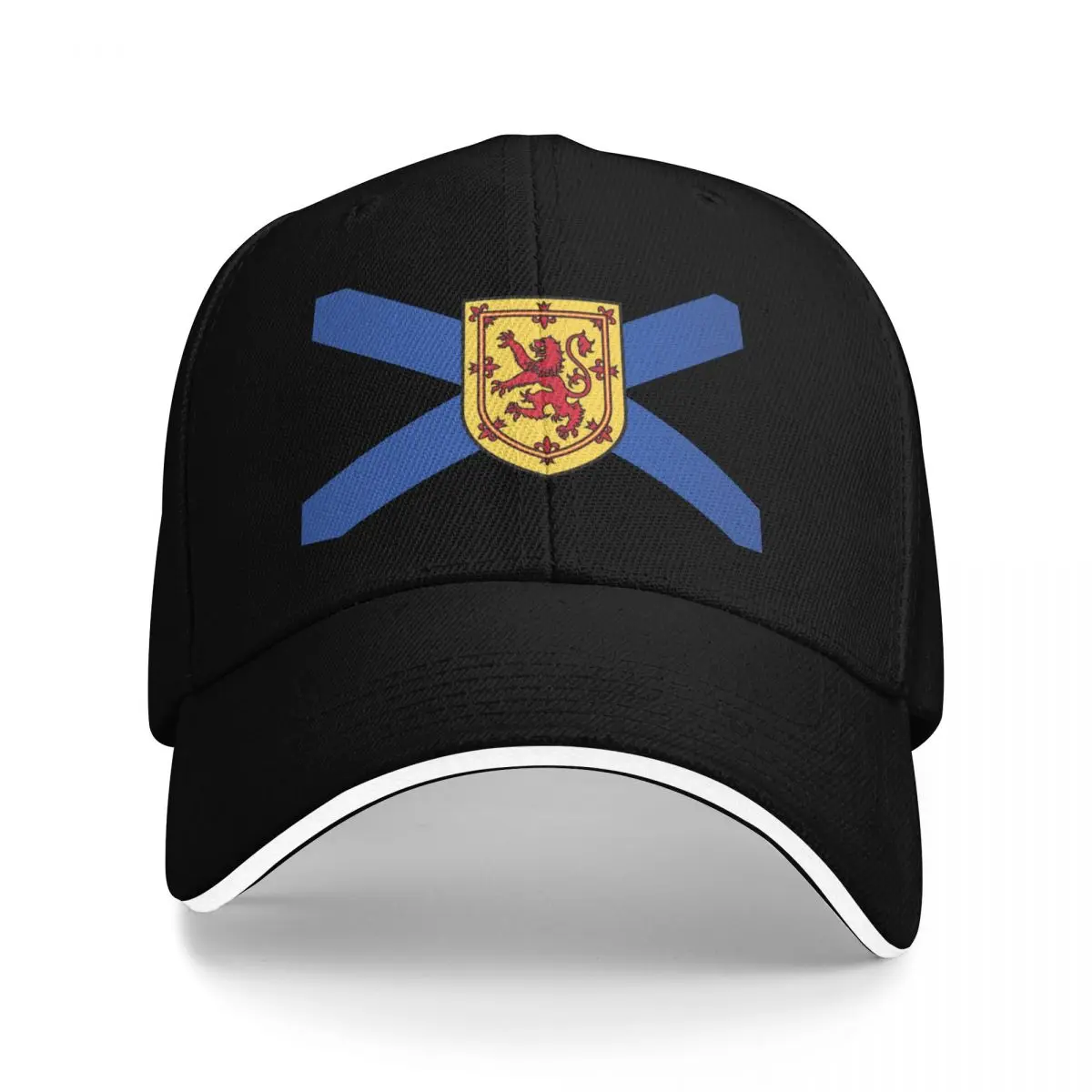 

Nova Scotia Flag province Canada HD High Quality Baseball Cap foam party Hat Fishing cap sun hat Trucker Hats For Men Women's