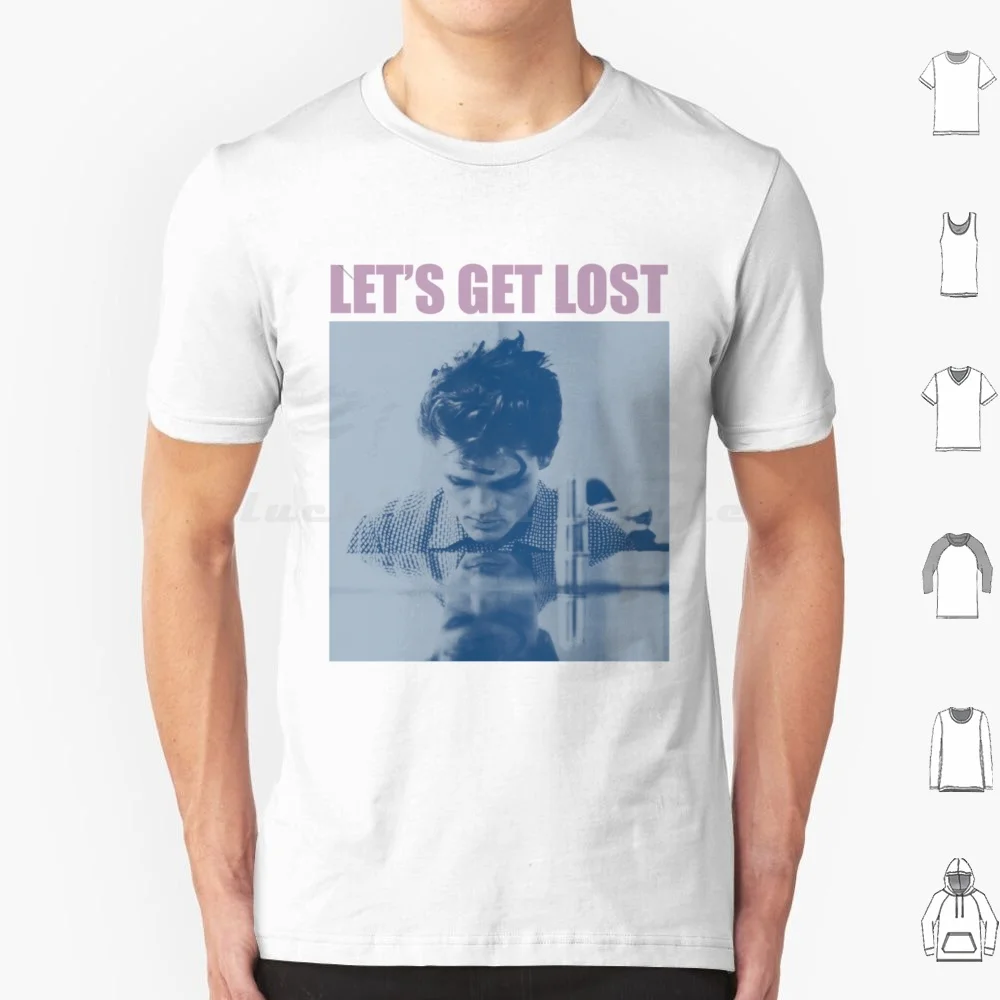 Camiseta Jazz Legend, talla grande, 100% algodón, Chet Baker, Cool Jazz, Jazz Glam, Alternative Indie Pop, Indie Psychedelia, Synth Pop
