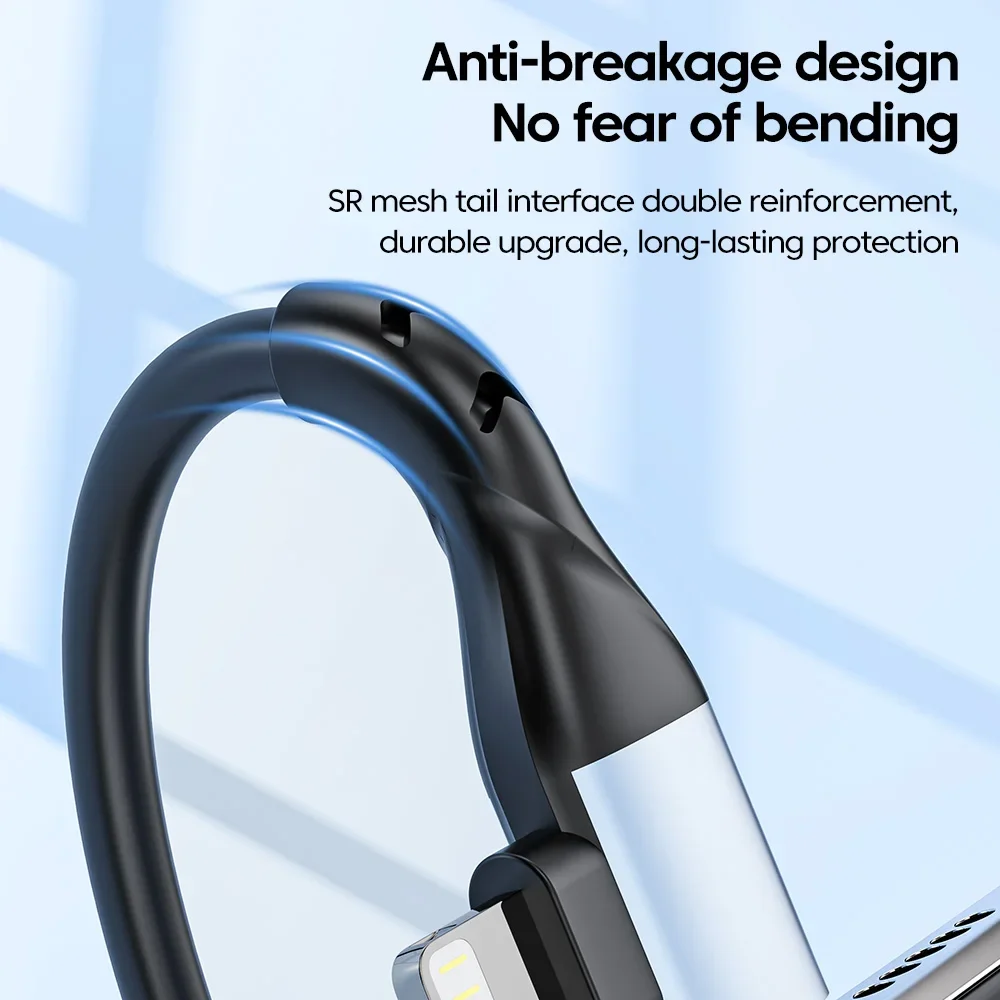 PD 60W Type-c To Type-c 2-in-1 Fast Charging Data Cable USB C Crod for IPhone15 Huawei Car Spring Fast Charger Cable view 4