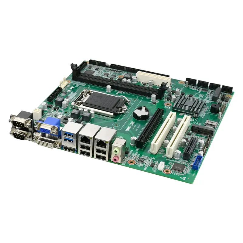

Adipcom MATX Motherboard EMMB-1562 CPU LGA 1150/2LAN/DDR3 Support 16GB Memory Computer Server Mini Motherboard