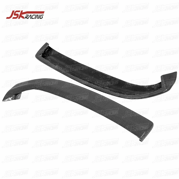 MR STYLE CARBON FIBER REAR BUMPER EXTENSIONS for 2003-2005 MITSUBISHI LANCER EVOLUTION EVO 8
