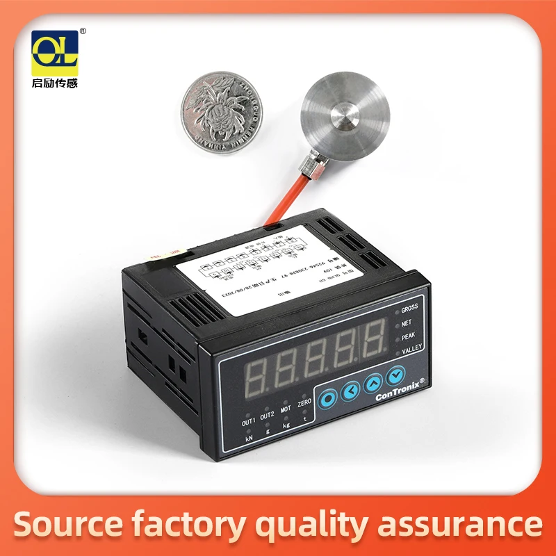 Diaphragm box type micro tensile weighing force tension tester high precision Load cell +Indicator display