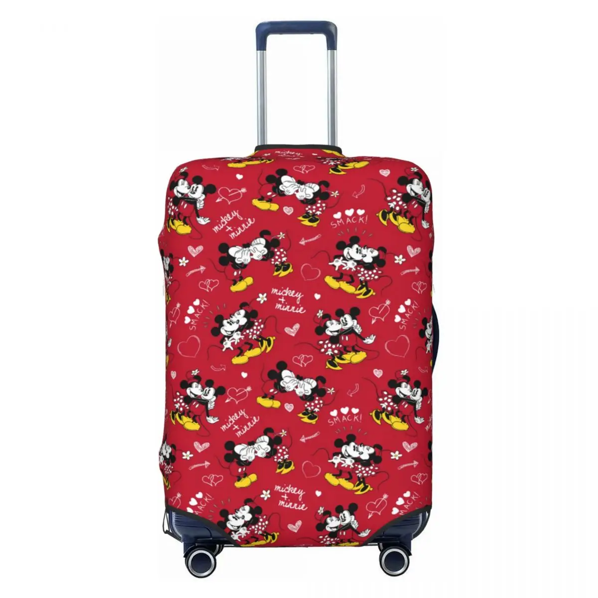

Custom Mickey Mouse Luggage Cover Protector Cute Travel Suitcase Covers for 18-32 Inch