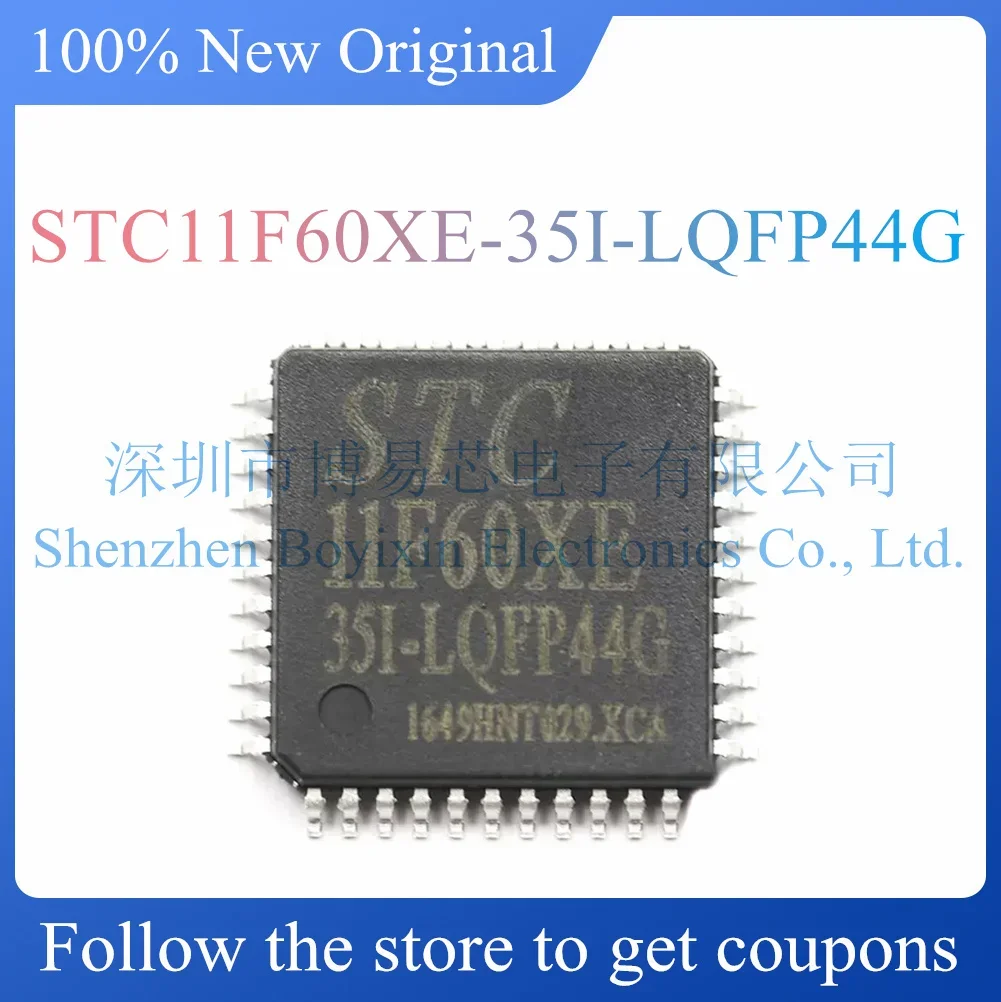 

NEW STC11F60XE-35I-LQFP44G Original Product.LQFP-44