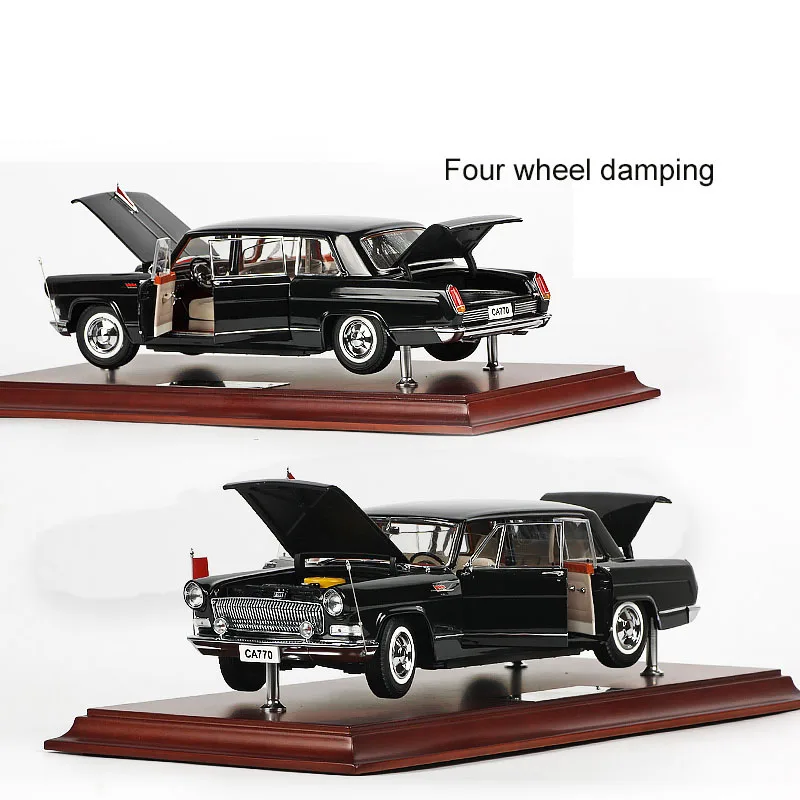 Century Dragon Original 1:24 Hongqi CA770 Hardtop State Guest Review Car Static Simulation Alloy Car Model