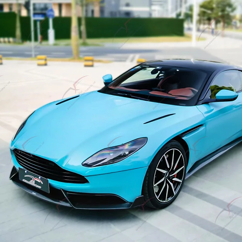 Suitable for Aston Martin DB11 2016-2023 aerodynamic kit front lip, side skirts, rear wing, rear lip carbon fiber decoration