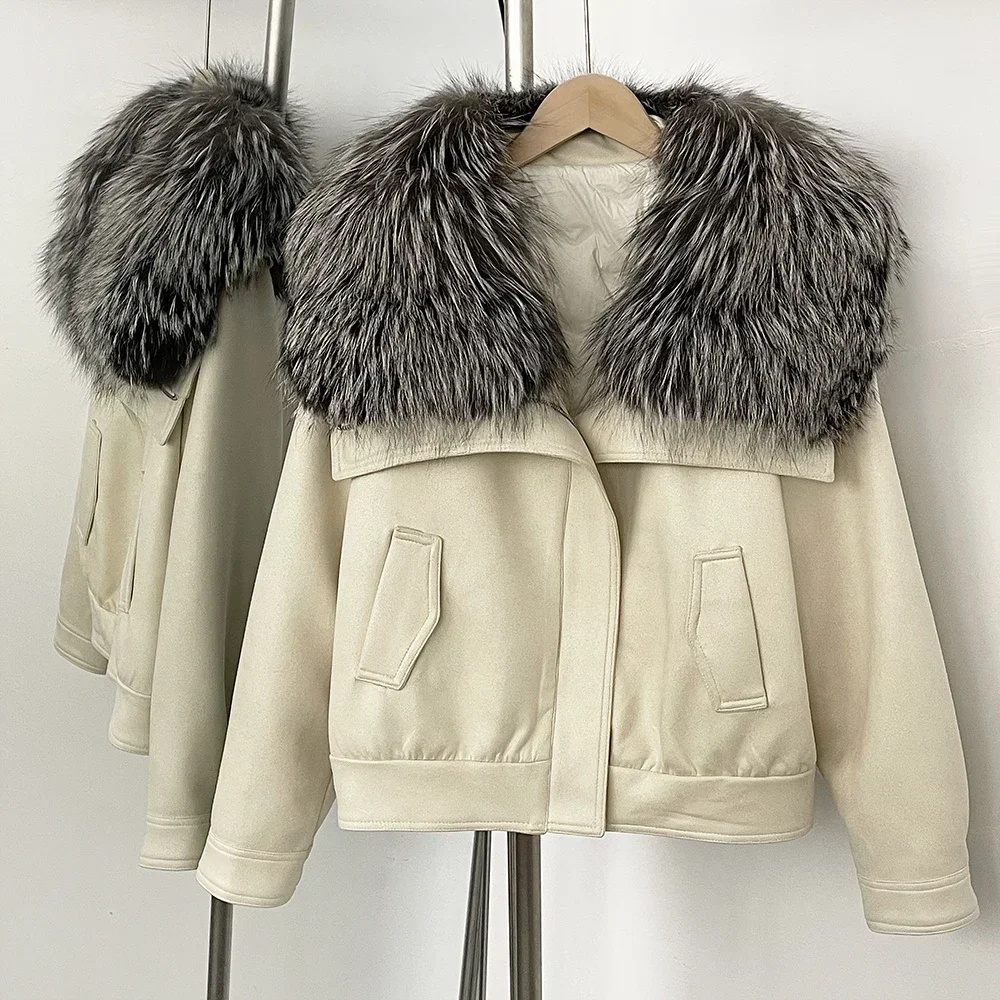 Women's Demi-season Jacket Lightweight Padded Jackets Long Sleeve Ladies Down Coats & Parkas Waterproof Reversible Coat with Zip