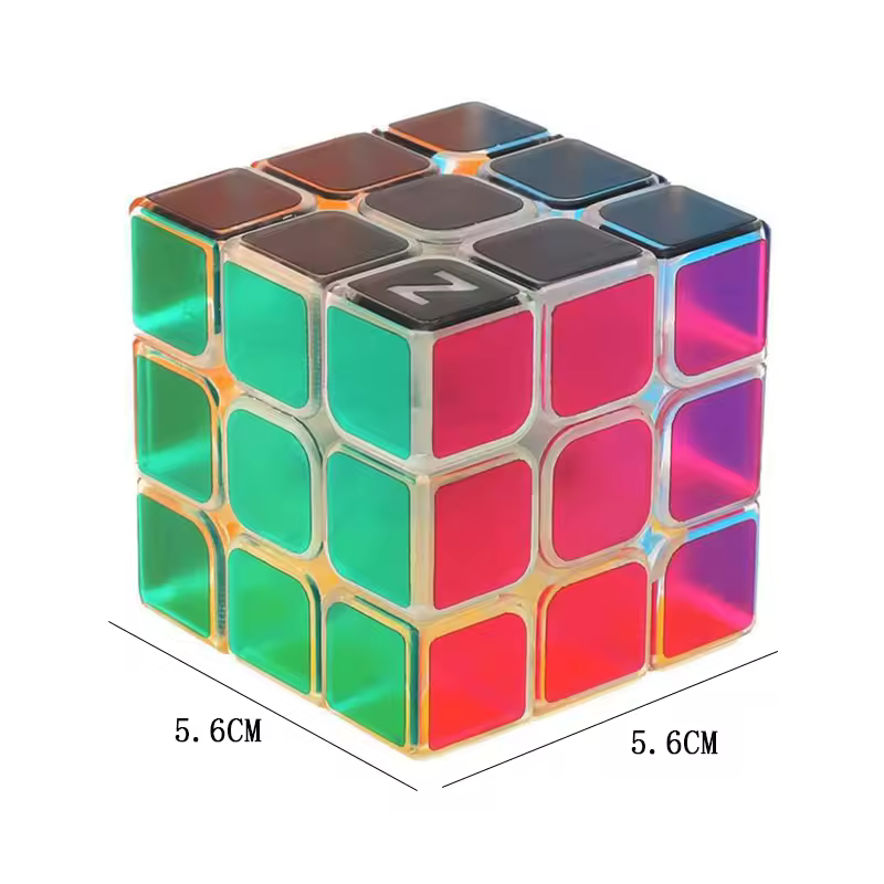 Transparent Infinity Cube for Continuous Fidgeting