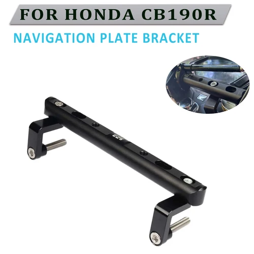 Para HONDA CB190R CB 190R CB190 R CB190 R 2023 accesorios de motocicleta soporte de placa de navegación GPS barra de equilibrio manillar barra transversal