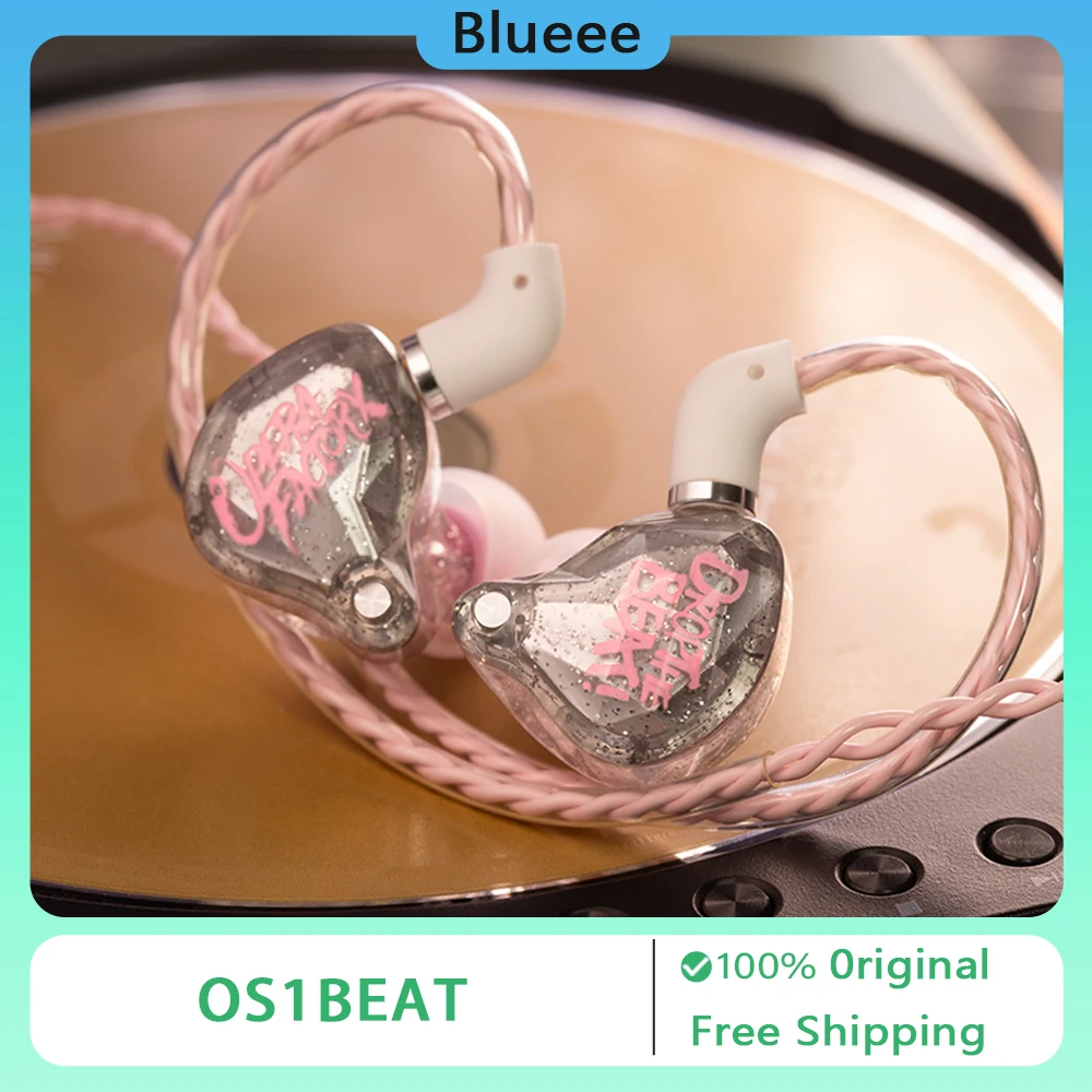 Whizzer OS1BEAT in Ear Wired Earphones Noise Reduction HIFI Sound Effects Whizzer 10.2mm 4th Gen BRIGHT 2.0 Series Driver Unit Whizzer OS1BEAT in Ear Wired Earphones Noise Reduction HIFI Sound Effects Whizzer 10.2mm 4th Gen BRIGHT 2.0 Series Driver Unit