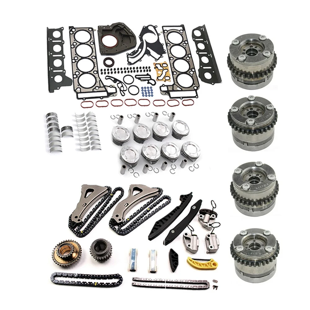 

M278 Engine Rebuilding Kit w/ Timing Chain Set & 4X VVT Sprockets for Mercedes-Benz CLS500 E550 GL450 ML500 S500 SL550 C216 C218