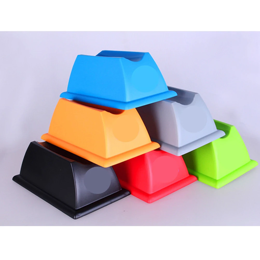 

Front Wheel Fixture Stabilizer Block for Bike Trainers Protects Flooring Prevents Slipping Fits Most Tire Sizes Stable Indoor