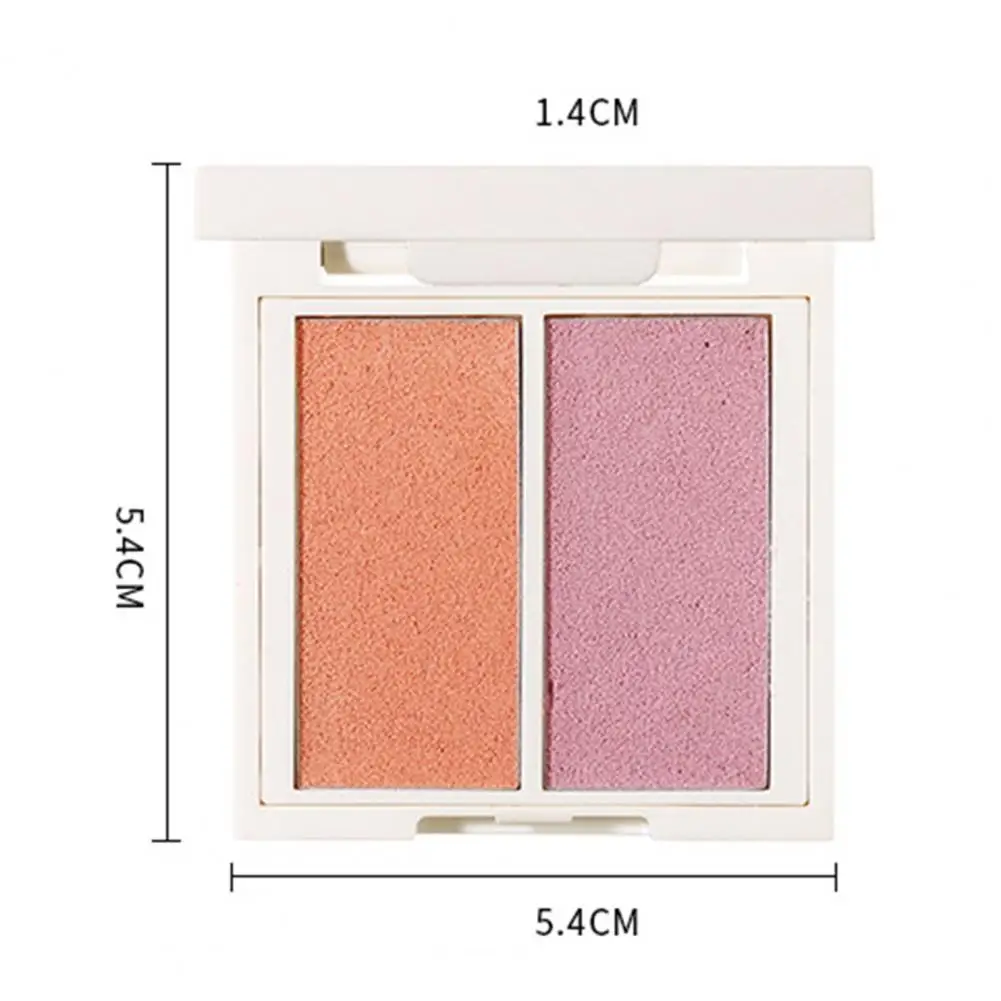 Monochrome Blush Palette Mineral Powder Peach Red Rouge Tint Orange Blush Lasting Beauty Natural Cream Cheek Makeup Maquiagem