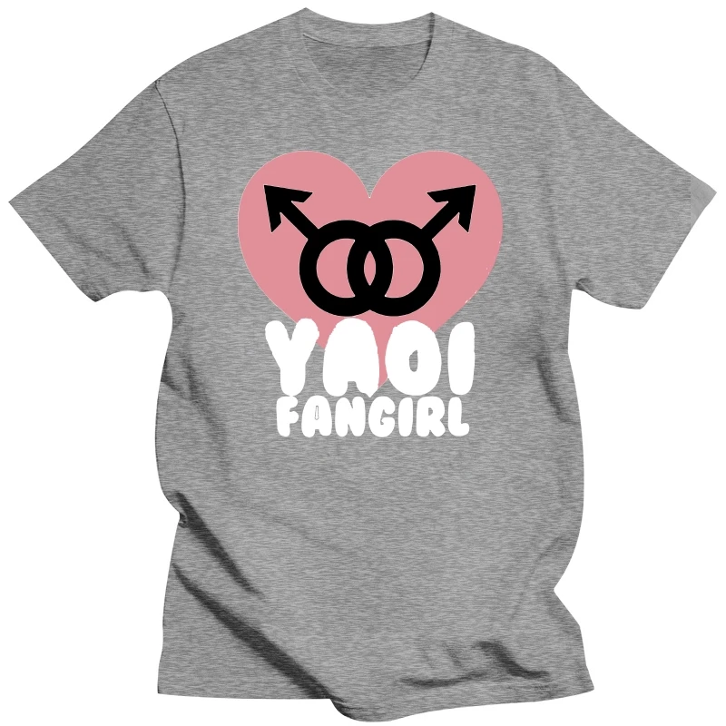 Men t shirt Short sleeve Yaoi Fangirl! Unisex T Shirt Women t-shirt tee tops