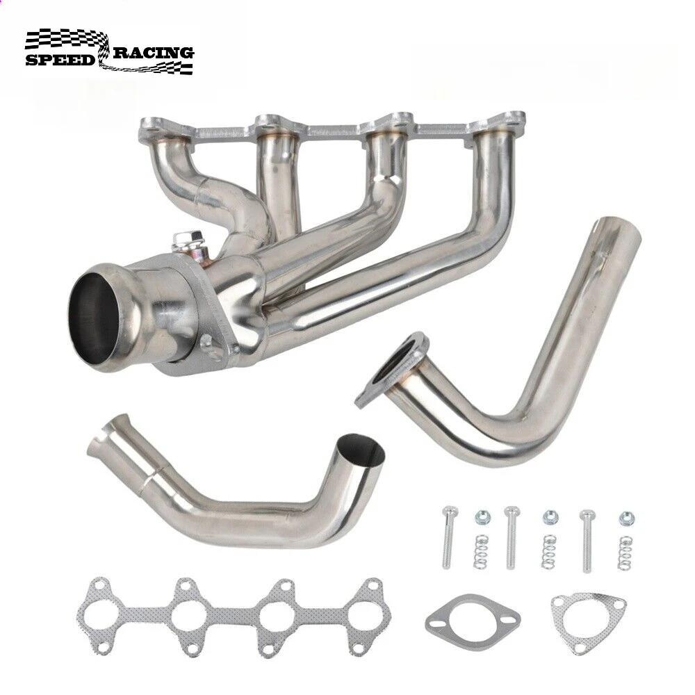 

EH28156-4-OS Stainless Exhaust Header Manifold for Chevy S10 GMC Sonoma 1994-2004 2.2L 2WD US for The 2.2L 4Cylinder Engine ONLY